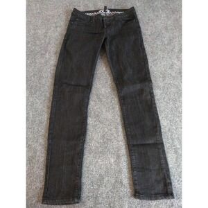 Iris Jeans Womens Size 7 Black American Style Modern Jeggings Denim  Stretch